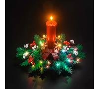 Led Light Set Compatible with Lego Christmas Table Decoration (No Model), Decoration Lighting Set for 40743 Christmas Table Decoration Creative Toys