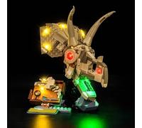 Led Light Set Compatible with Lego Dinosaur Fossils: Triceratops Skull (No Model), Decoration Lighting Set for 76969 Dinosaur Fossils: Triceratops Skull Creative Toys