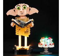 Led Light Set Compatible with Lego Dobby The House-Elf 76421 (No Model) | Decoration Lighting Set, Easy Install, Stable Lights, Enhanced Display, Ideal Festival Gifts