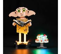 Led Light Set Compatible with Lego Dobby The House-Elf (No Model), Decoration Lighting Set for 76421 Dobby The House-Elf Creative Toys