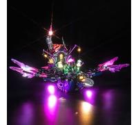 Led Light Set Compatible with Lego Never Witch's Midnight Raven (No Model), Decoration Lighting Set for 71478 The Never Witch's Midnight Raven Creative Toys