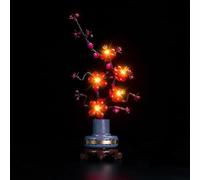 Led Light Set Compatible with Lego Plum Blossom (No Model), Decoration Lighting Set for 10369 Icons Plum Blossom Flower Décor Creative Toys