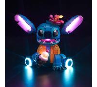 Led Light Set for Lego 43249 Stitch (No Lego), Decoration Lighting Set for Lego Disney Stitch Creative Toys - Standard Version