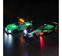 Led Light Set for Lego Aston Martin Safety Car & AMR23 (No Lego), Decoration Lighting Set for Lego 76925 Aston Martin Safety Car & AMR23 Creative Toys