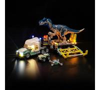 Led Light Set for Lego Dinosaur Missions: Allosaurus Transport Truck - Decoration Light for Action-Packed Toys