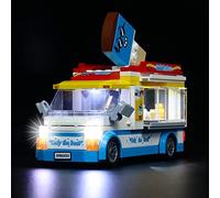 LED Light Set for Lego Ice Cream Van, Decoration Lighting for Lego 60253 City Great Vehicles Ice Cream Truck