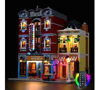 Led Light Set for Lego Jazz Club, Led Light Kit for Lego 10312 Jazz Club - Not Include Models, Just Light Set (Remote Control Version)