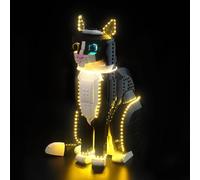 Led Light Set for Lego Tuxedo Cat 21349 (No Lego), Decoration Lighting Set for Ideas Tuxedo Cat Creative Toys
