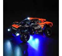 Led Light Set for NEOM McLaren Extreme E Race Car (No Lego), Decoration Lighting Set for 42166 Creative Toys