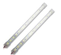LED Light Strip, 2X 12V 15LED SMD 5630 car interior white strip lights bar lamp