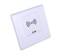 LED light switch with microwave motion sensor 220V 86 type panel stairway use adjustable sensing distance and delay timer