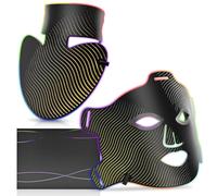 LED Light Therapy Mask for Face and Neck, Red Light Face Mask, 4 Modes, Infrared Face Mask with Red Light Therapy, LED Face Mask, Light Mask, Silicone, Anti-Ageing Home Skin Rejuvenation for All Skin