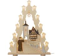 LED Light Tip 15 Branches "Rothenburg ob der Tauber" 52.0 x 67.0 x 6.0 cm NEW