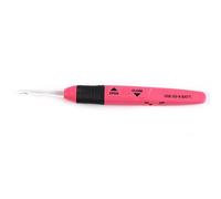 LED Light Up Crochet Hook Knitting Needles Set, Battery Operated Hooks, Convenient and Practical Sewing Tool Accessories with LED Light for Dark Colored Yarn (4.0mm)