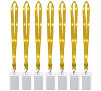 LED Light Up Flashing Cruise Lanyards Keychain Key Holder Neck Straps Necklace