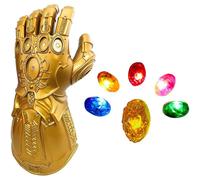 Led Light Up Infinity Gauntlet The Thanos Gloves With Removable Magnet Infinity Stones