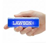 LED Light-Up Japanese Mini Convenience Store Fridge Magnet, 3D Lawson Konbini Storefront Collectible, USB-C Rechargeable, Light-Up Display Decor for Fridge, Desk, Shelf, Japan Souvenir