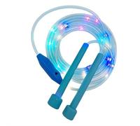 LED Light-Up Jump Rope for Kids - Color-Changing Light Up Jump Rope with Adjustable Length, Fun Cardio Workout Toy for Boys and Girls, Indoor & Outdoor Exercise for Active Play (Blue)