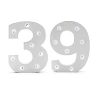 LED Light Up Number 39