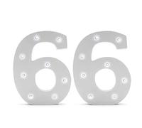 LED Light Up Number 66