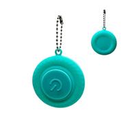 LED Light Up Pet Pendant - Glow in the Dark Identity Pendant Necklace | Waterproof LED Pet Light, 2.36 x 2.36 x 0.79 Inch, Battery Operated Collar