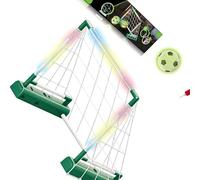 LED Light Up Soccer Goal Set for Kids Featuring Portable Design and Strong Build Ideal for Outdoor Activities Permanent Soccer Goal