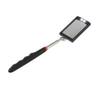 LED Lighted Inspection Mirror with Swivel Head Car Telescoping