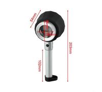 LED Lighted Magnifier with Measurement Scale Perfect for Currency Inspection and Jewelry Evaluation (D)