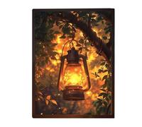 LED Lighted Painting - 3 Color Realistic Light up Wall Art | Three-Level Dimmable Art Decor for Room Bedroom Kitchen Party Wedding Housewarming Birthday