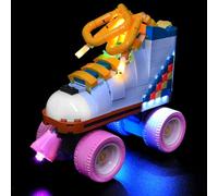 LED Lighting Kit Compatible with Lego 31148 Creator 3 in 1 Retro Roller Skate - Light Kit for Retro 31148 Building Blocks Model(Lights Only, No Model)