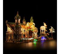 LED Lighting Kit for Lego 10316 - for The Lord of The Rings: Rivendell Model DIY Custom Lights (Model Not Included)