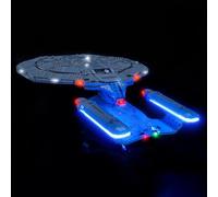 LED Lighting Kit for LEGO 10356 Star Trek: U.S.S. Enterprise NCC-1701-D - Custom Lights to Mount, Compatible with this Model (Model Not Included)
