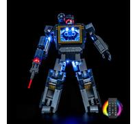 LED Lighting Kit for Lego 10358 Transformers: Soundwave - Custom Lights to Mount, Compatible with This Model (Model Not Included) (Remote Version)