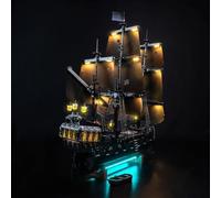 LED Lighting Kit for Lego 10365 Captain Jack Sparrow's Pirate Ship - Custom Lights to Mount - Fits This Model (Model Not Included)