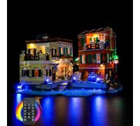 LED Lighting Kit for Lego 21359 Italian Riviera - Custom Lights to Mount, Compatible with This Model (Model Not Included) (Remote Version)