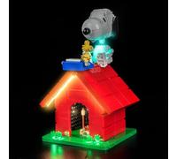 LED Lighting Kit for Lego 21368 Snoopy's Doghouse - Custom Lights to Mount Compatible with This Model (Model Not Included)