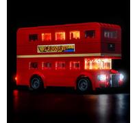 LED Lighting Kit for Lego 40953 London Bus - USB Powered Bright Light Effect, DIY Lights Seamless Easy to Install (Model Not Included)