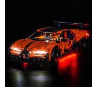 LED Lighting Kit for Lego 42222 Chiron Pure Sport Hypercar - Custom Lights to Mount - Compatible with this Model (Model Not Included)