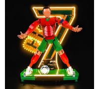 LED Lighting Kit for Lego 43016 CR7 Soccer Legend - USB Powered Effect Lighting DIY Seamless Easy to Install (Model Not Included)