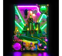 LED Lighting Kit for Lego 75685 Emerald City Wall Art - Custom Lights to Mount, Compatible with this Model (Model Not Included)