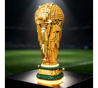 LED Lighting Kit for Lego FIFA World Cup Official Trophy 43020, DIY Smart Motion Sensor Light Compatible with Lego 43020 Editions Building Sets (Model Not Included)
