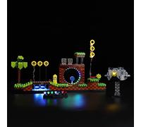 LED Lighting Set Only - Kyglaring Lights Set Designed for Lego Ideas The Hedgehog - Green Hill Zone 21331 Model Kit - Without Lego Set (Classic Version)