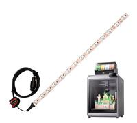 LED Lighting Strips,3D Printer Light Strip - Professional Replacement Parts with Cable Magnetic Lamp for Workshop Home 3D Printer