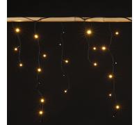 LED Lights Curtain 3,5m Warm White Lights Christmas Decorations Outdoor Lighting
