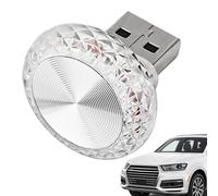 LED Lights for Car, Interior USB Plug - Mini USB LED Colorful Light for Night Decoration | Wireless Lights for the Ambient Atmosphere of of the Interior Car