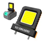 LED Lights for Work - 21V Cordless Power Tool Battery Floodlight, Waterproof Utility Lamp, Plug-and-Play Design for Garage, Warehouse, Outdoor Projects & Use | Compact, Long-Lasting, Heavy