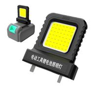 LED Lights for Work - All Power Tool Battery Compatible Lamp, 21V Waterproof Bright Light, Plug-and-Play Portable Illumination for Basement, Workshop, Jobsite & Garage | Durable, Easy Mount, Energy