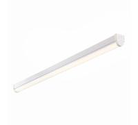 LED Linear Batten Light Fitting - 5ft 150cm LED Batten - Energy Saving - Instant Start-Up - Flicker Free - 3 Way Fast Fix Terminal Block - Cool White 4000K - 7500 Lumens - IP20 Indoor Ceiling Light