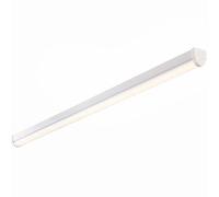 LED Linear Batten Light Fitting - 6ft 180cm LED Batten - Energy Saving - Instant Start-Up - Flicker Free - 3 Way Fast Fix Terminal Block - Cool White 4000K - 6000 Lumens - IP20 Indoor Ceiling Light