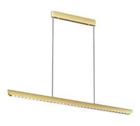 Led Linear Light Modern Brushed Aluminum Hangikitchen Island Light Fixture Diniroom Liviroom Hallway Adjustable Height/D/a